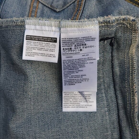 Levi's Miller High Life Retro Denim Jacket Size Small HTF BNWT BACK PATCH - Picture 7 of 9